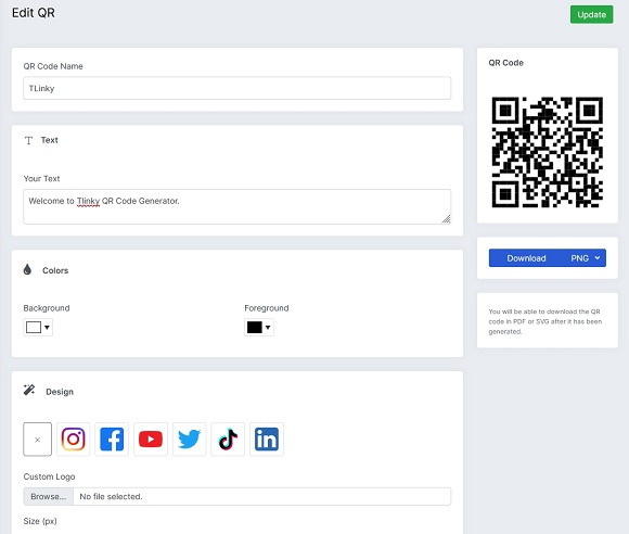 Customize QR Codes