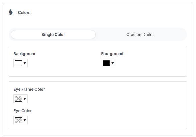 QR Color Customize