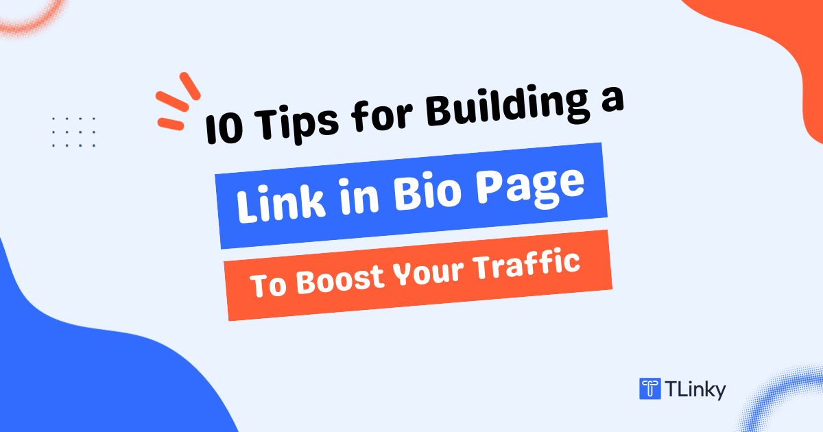 Tips for Building a Link in Bio Page