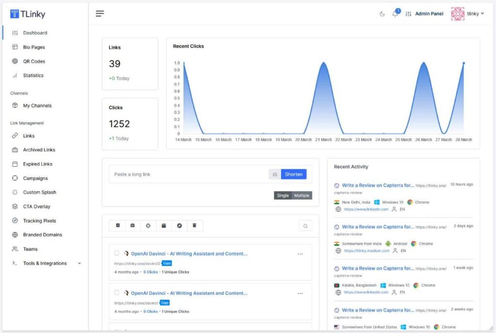 Real-time Tracking and Analytics