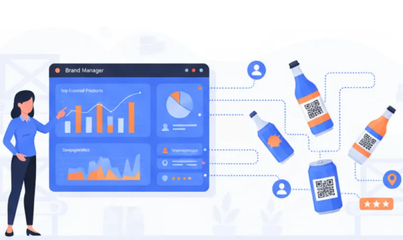 Track consumer engagement and product scans with QR Codes