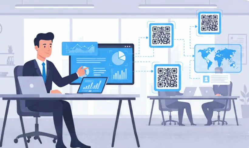 Track client engagement using QR Code analytics