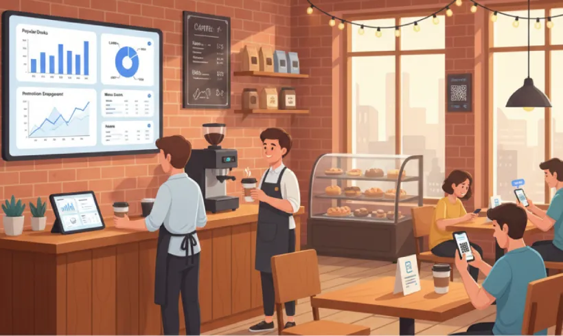 Track customer engagement via QR Code analytics