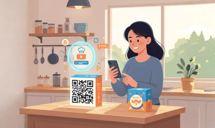 Engage consumers with interactive packaging QR Codes