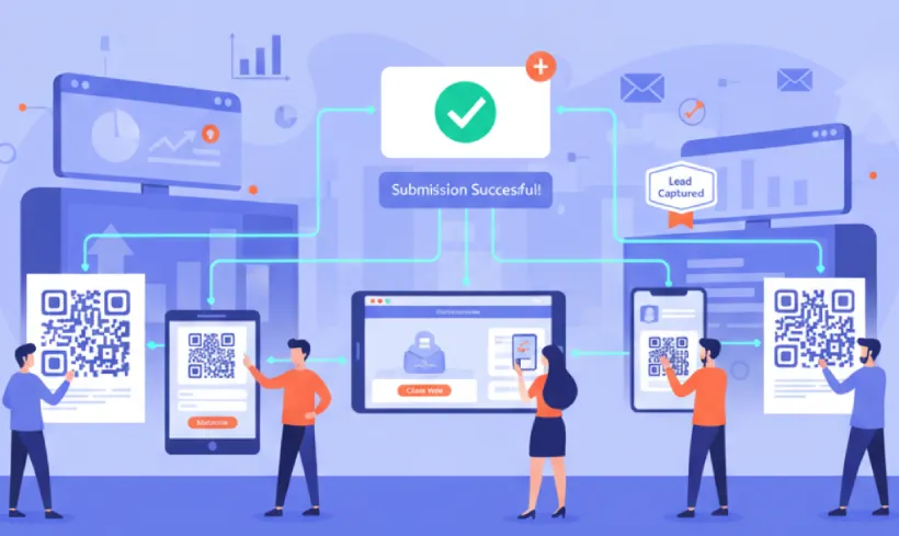 Capture leads and sign-ups using QR Code