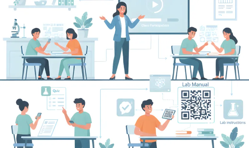 Boost classroom interaction with QR Codes for learning activities