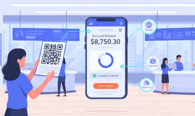 Access financial accounts and client info instantly via QR Codes