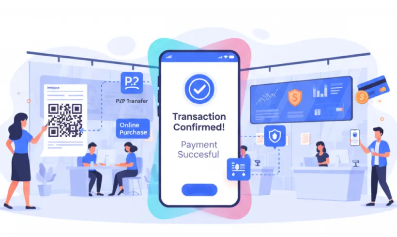 Enable secure payments, transfers, and transactions using QR Codes