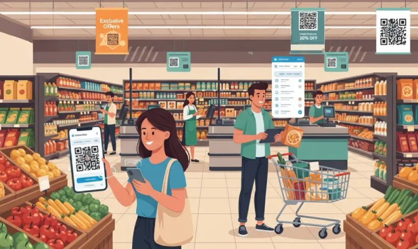 QR Codes for Grocery Stores