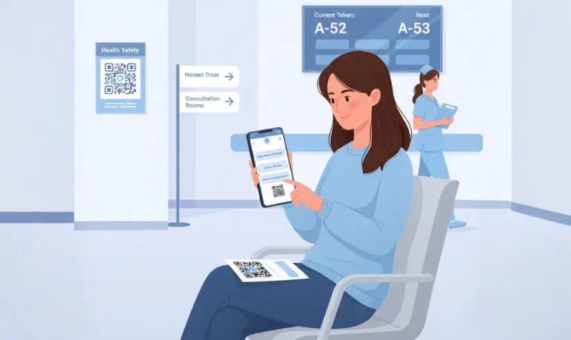 Access patient info and appointments via QR Code