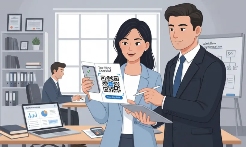 Provide guides and tips using QR Code