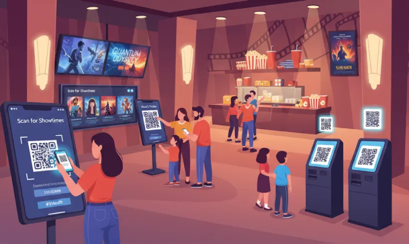 QR Codes for Movie Theaters