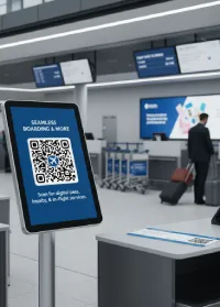 QR Code for Airlines Business