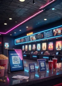 QR Code for Movie Theaters