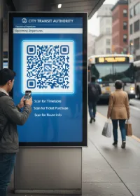 QR Code for Public Transportation