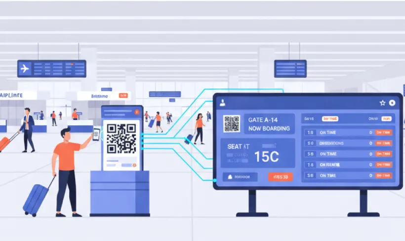 QR Codes for Airlines Business