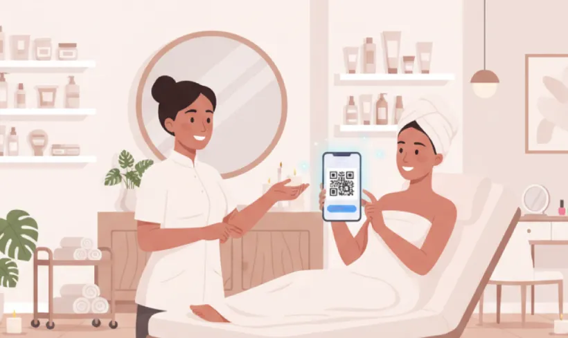 QR Codes for Beauty Salons & Spas