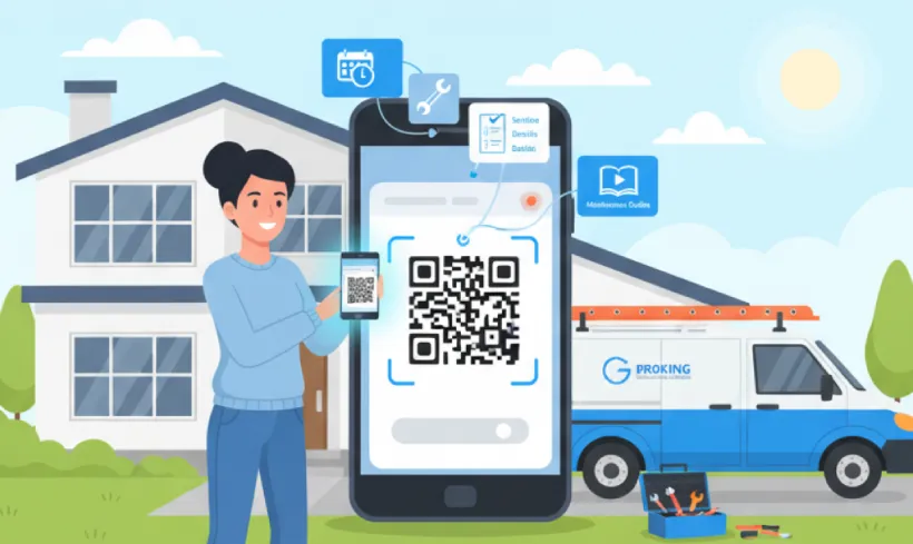 QR Codes for Home Repairs Service