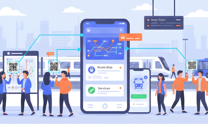 QR Codes for Public Transportation