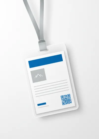 QR Codes on Badges