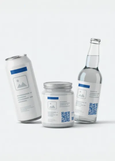 QR Codes on Bottles & Cans