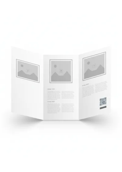 QR Codes on Brochures