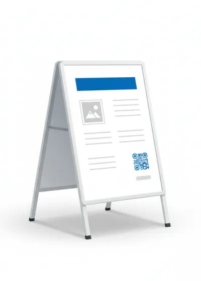 QR Codes on Displays