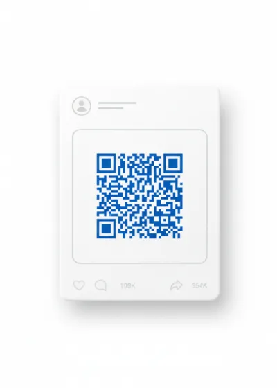 QR Codes on Social Media
