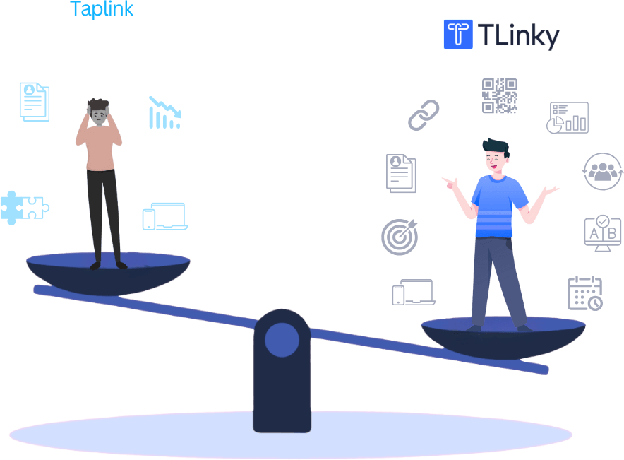 Taplink vs Tlinky