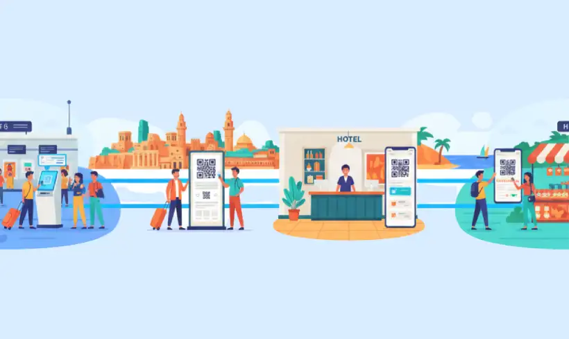 Share and relive travel experiences with QR Code