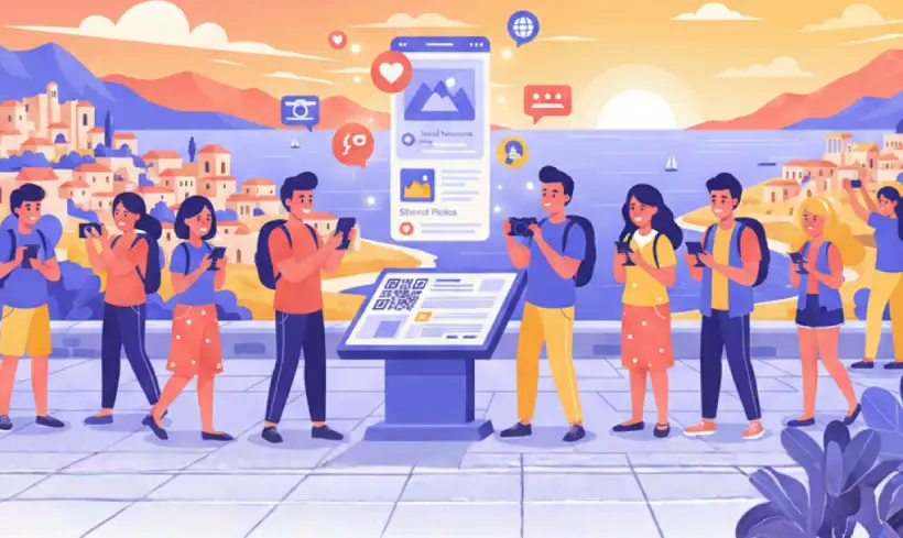 Discover hidden tourist spots with QR Code