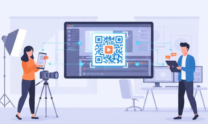 Send drafts and gather feedback with QR Code