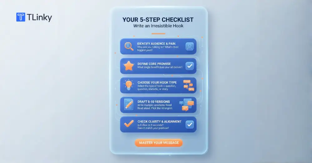 Checklist for Writing Hooks