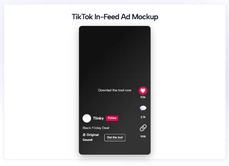 TikTok Ad Preview