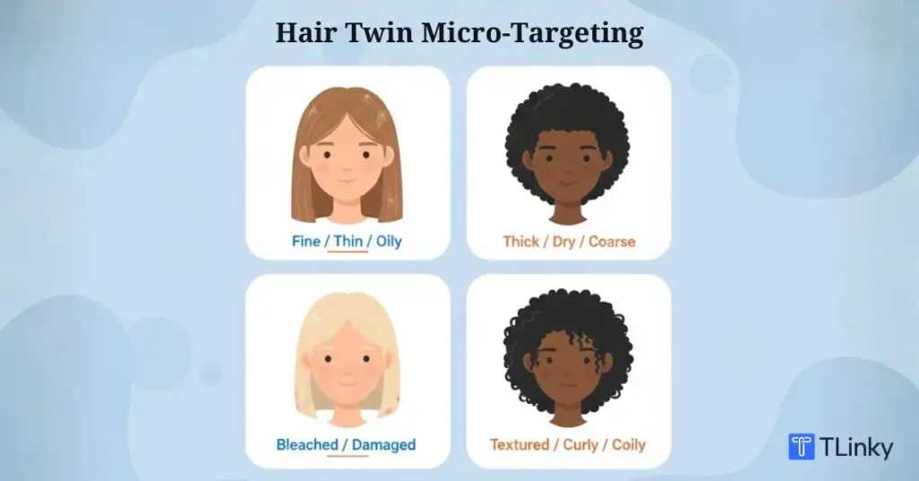 Hair Twin Micro-Targeting