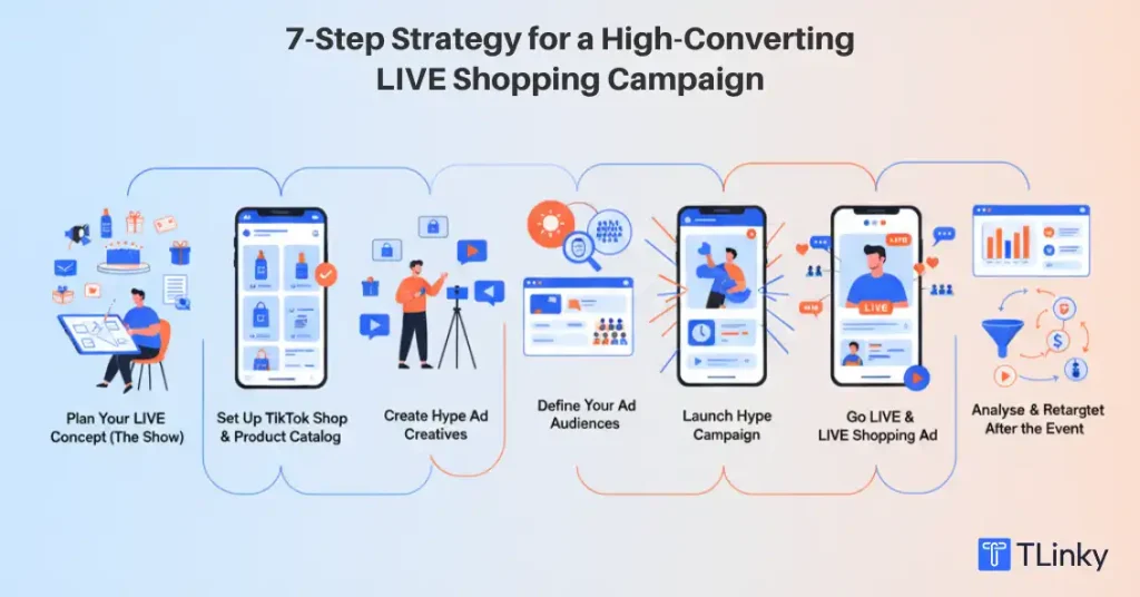Converting LIVE Shopping Campaign