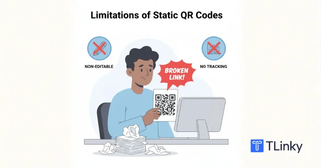 Limitations of Static QR Codes