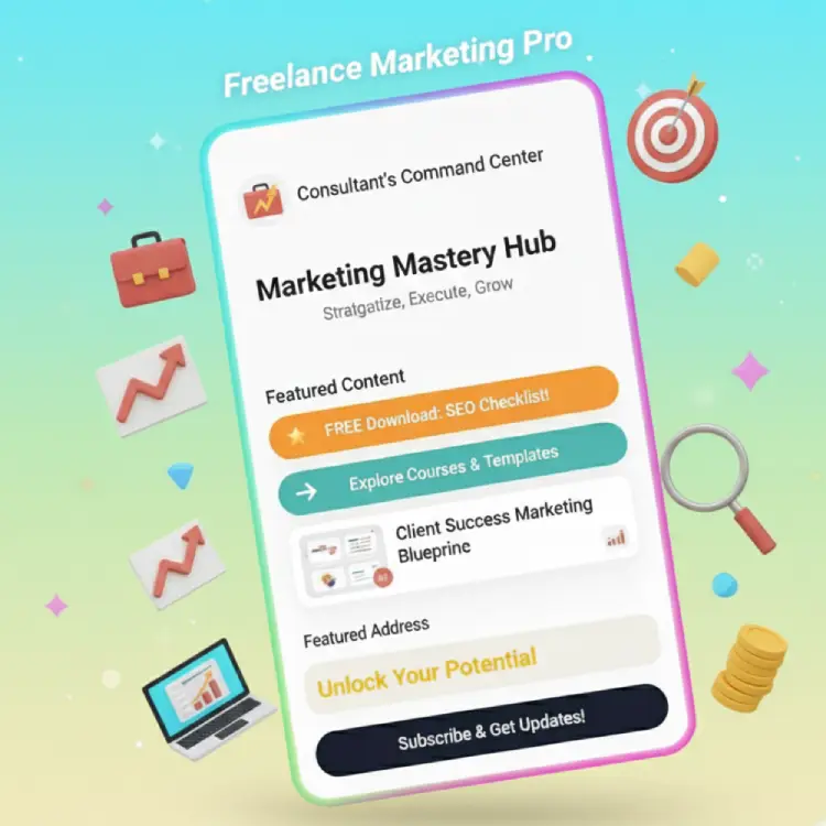 Link in bio for freelance consultants