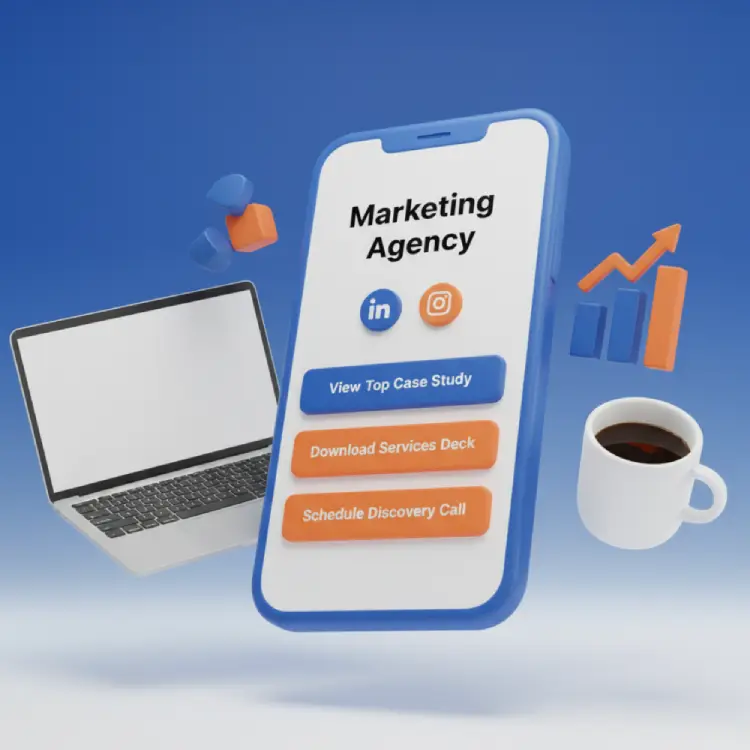 Link in bio for marketing agencies