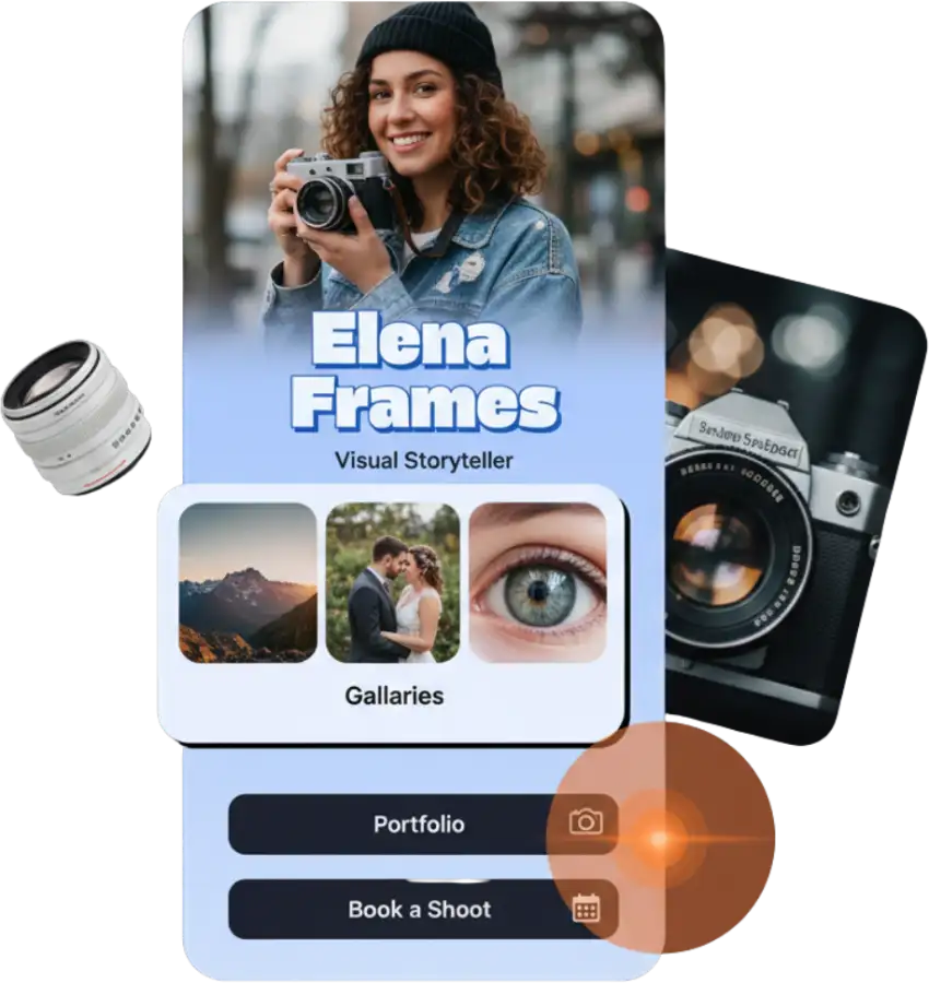 Link in bio for photographers