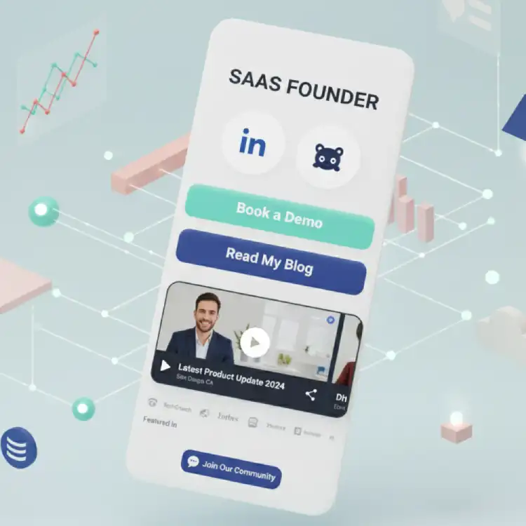 Link in bio for SaaS founders