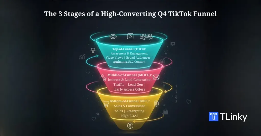 Q4 TikTok Funnel Stages