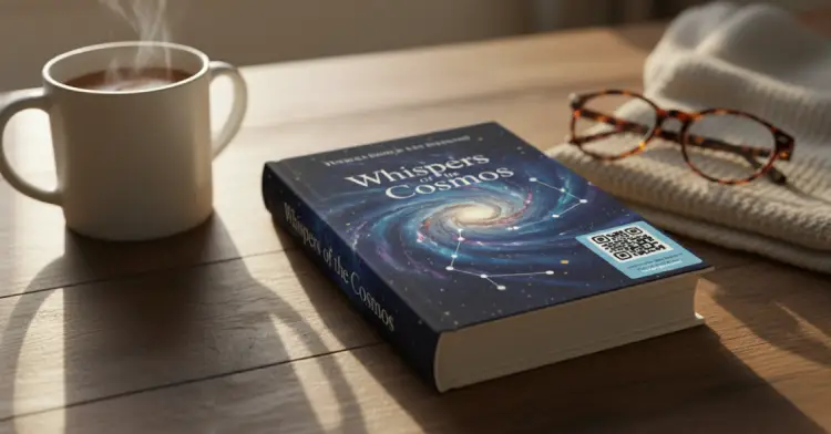 Book featuring QR Code for bonus chapter