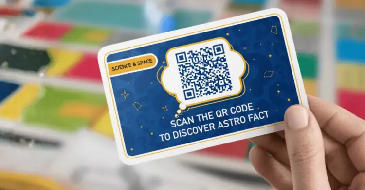 Card game with QR Code for rules or digital gameplay