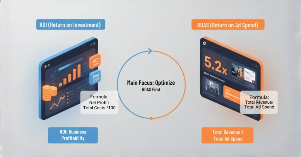 ROI vs. ROAS