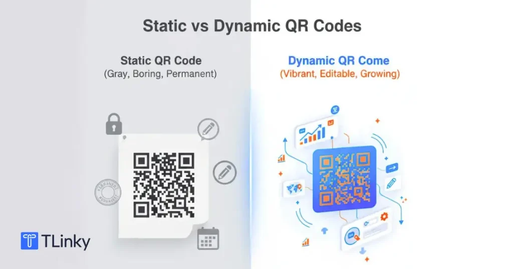 Static vs Dynamic QR Codes