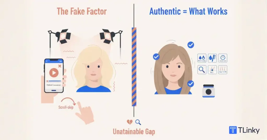 Hair Care Ads Failing on TikTok