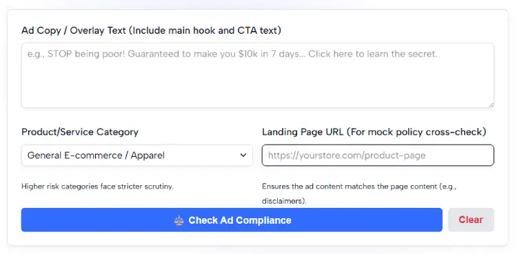 TikTok Ad Compliance Checker