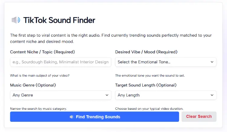 TikTok Sound Finder