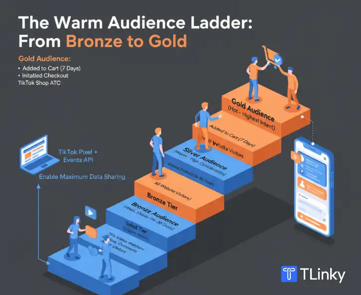 TikTok Warm Audience Ladder